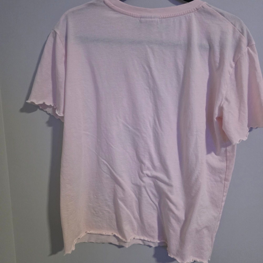 Mean Girls On Wednesdays We Wear Pink Graphic T Shirt Women's Large - Picture 8 of 8